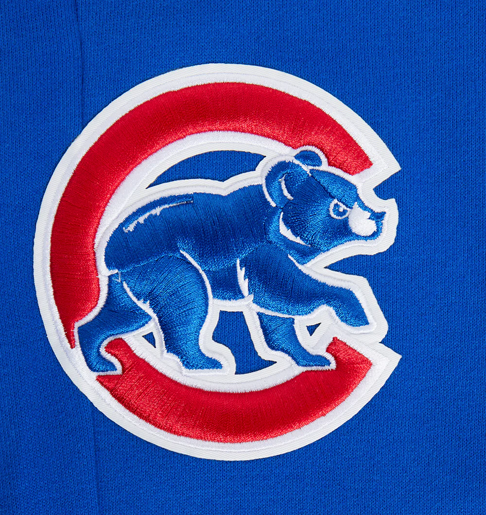 MLB CHICAGO CUBS SCRIPT TAIL MEN'S RIB FLEECE SWEATPANT (ROYAL BLUE/RED) - Image 7
