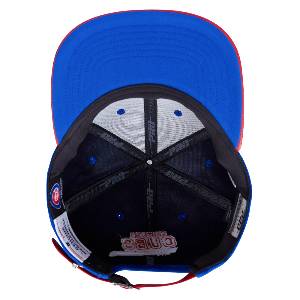 MLB CHICAGO CUBS FAST LANE LOGO WOOL STRAPBACK (ROYAL BLUE) - Image 6