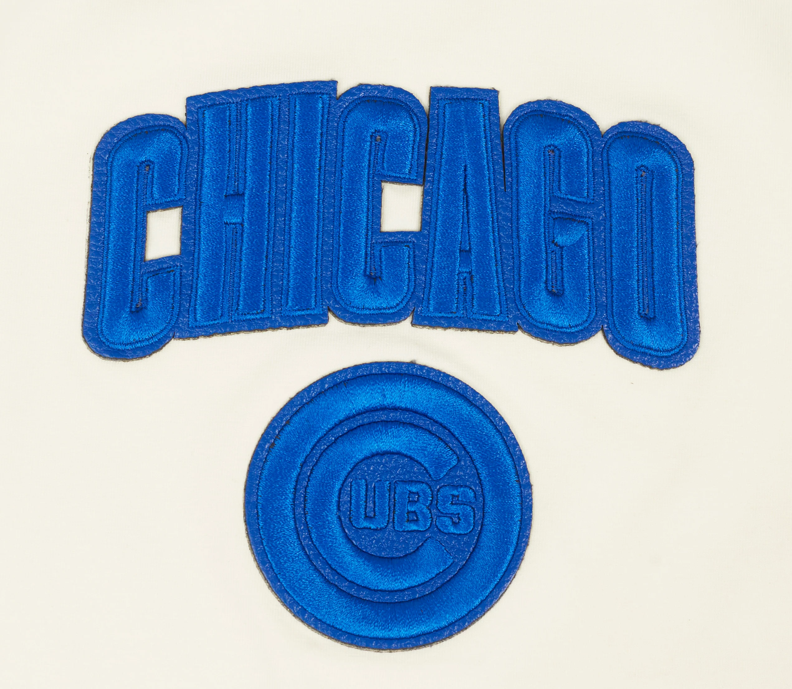 MLB CHICAGO CUBS TRIPLE TONAL RELAXED FIT WOMEN'S RACERBACK (EGGSHELL) - Image 5