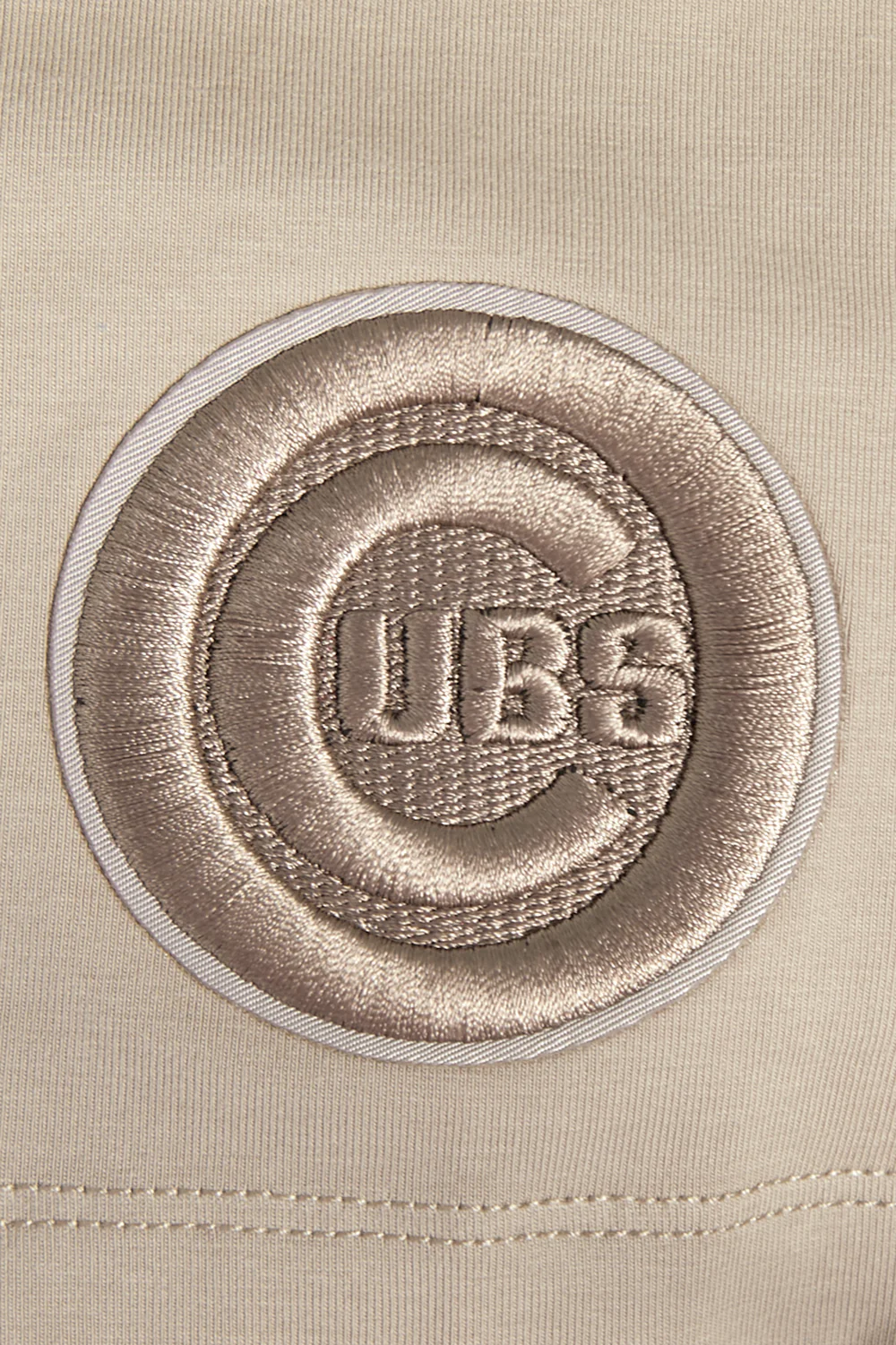 MLB CHICAGO CUBS NEUTRAL WOMEN'S BOXY TOP (TAUPE) - Image 6