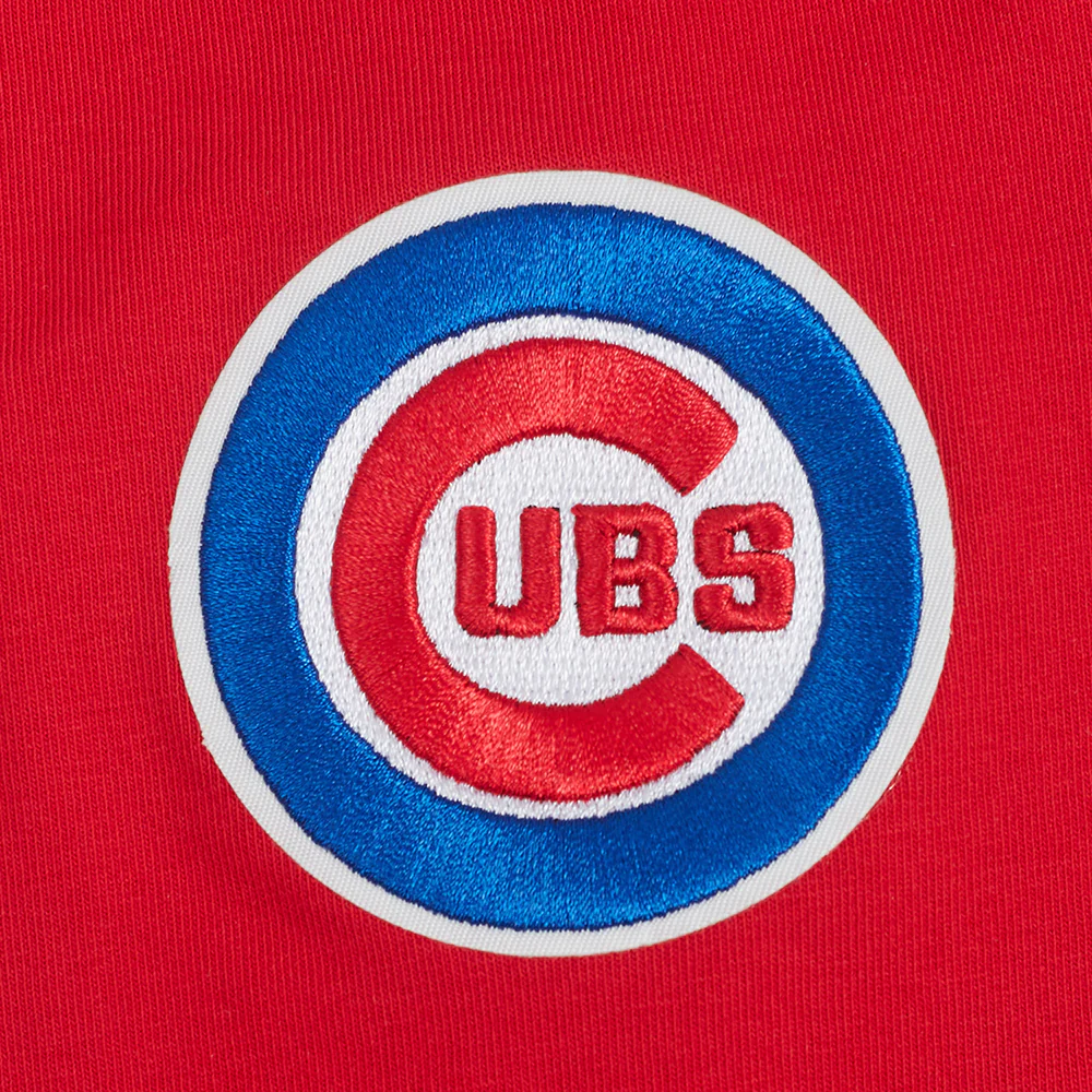 MLB CHICAGO CUBS CLASSIC WOMEN'S COTTON BIKE SHORT (RED) - Image 7