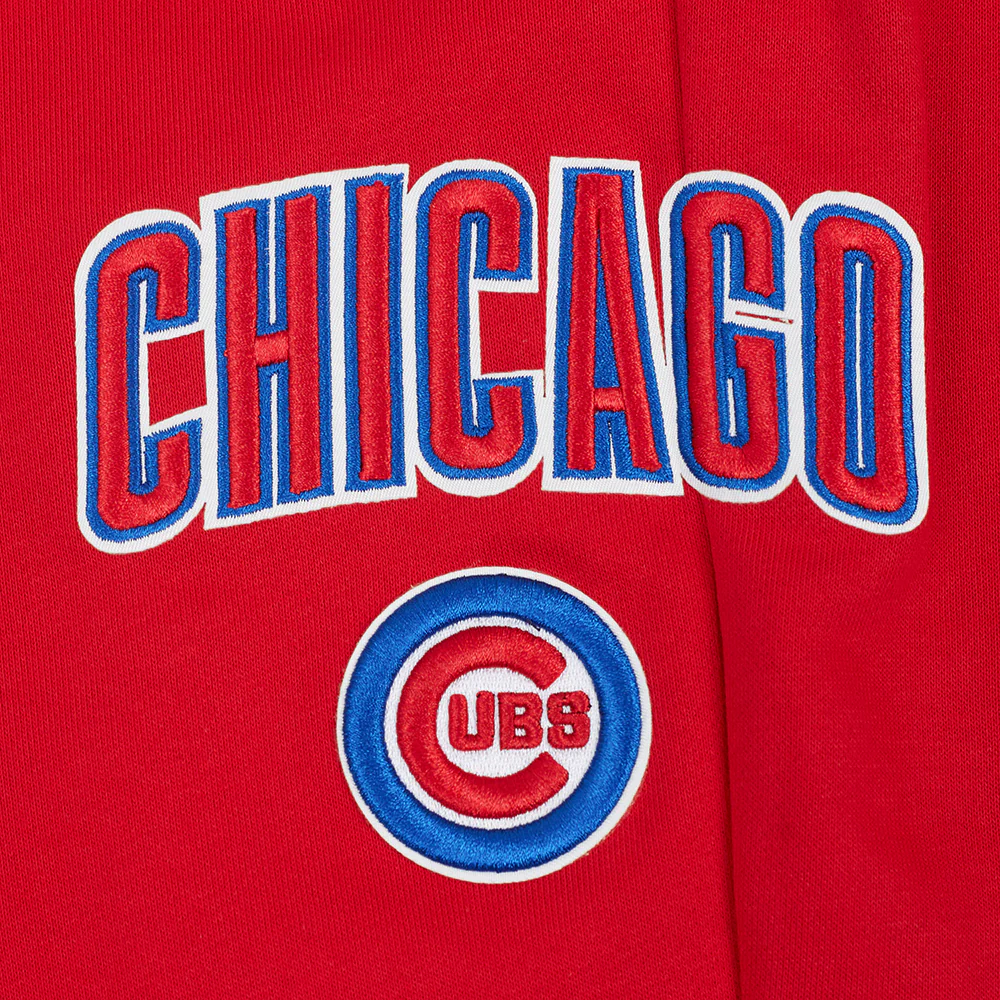 MLB CHICAGO CUBS CLASSIC WOMEN'S FLEECE SWEATPANT (RED) - Image 5