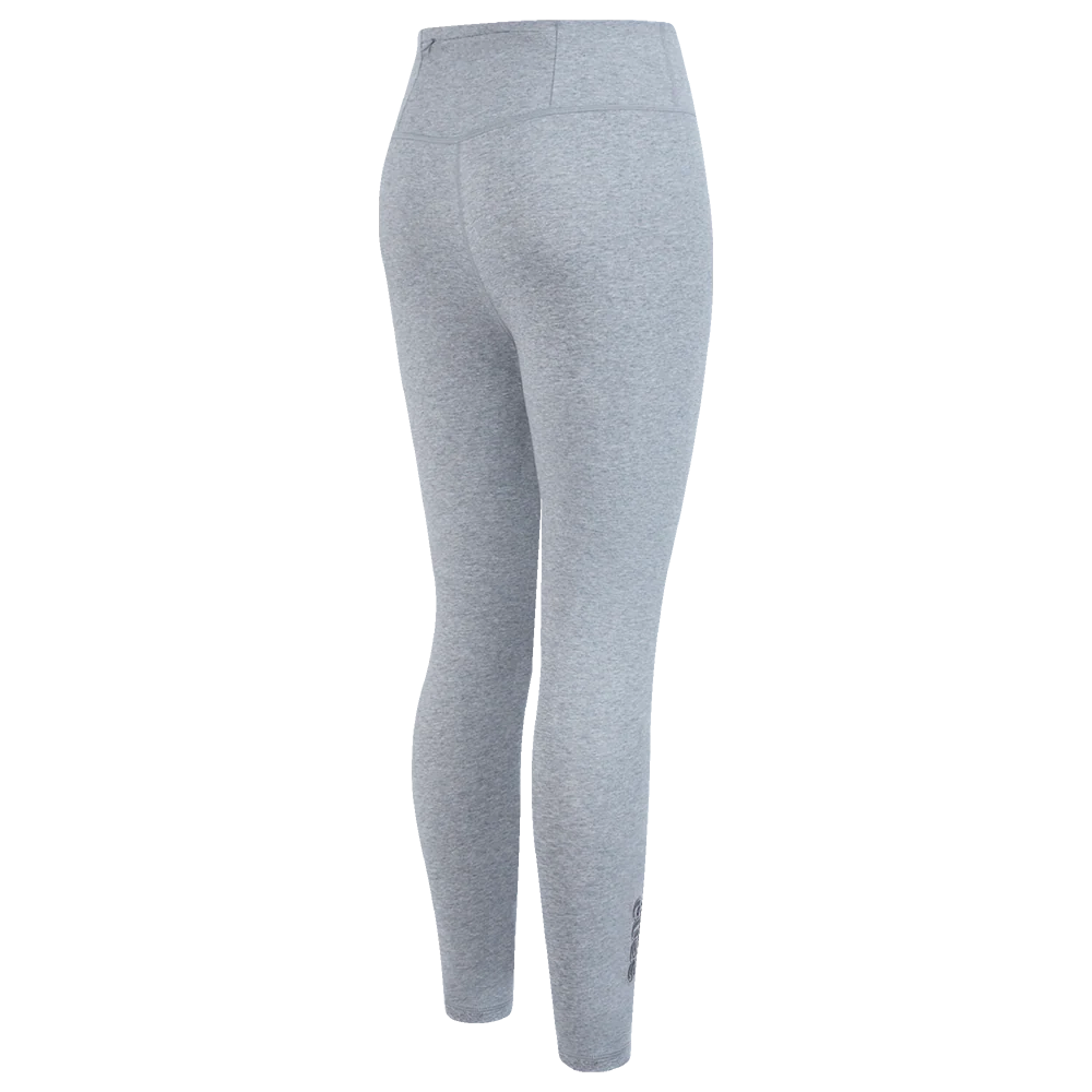MLB CHICAGO CUBS NEUTRAL HIGH WAIST JERSEY LEGGING (DARK HEATHER GRAY) - Image 3
