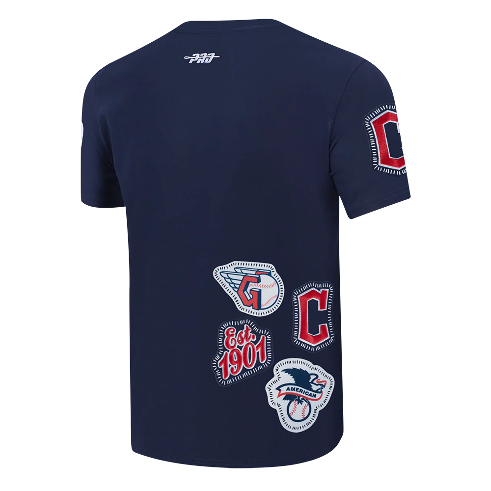 MLB CLEVELAND GUARDIANS DIY PICK STITCH MEN'S SJ TEE (MIDNIGHT NAVY) - Image 4