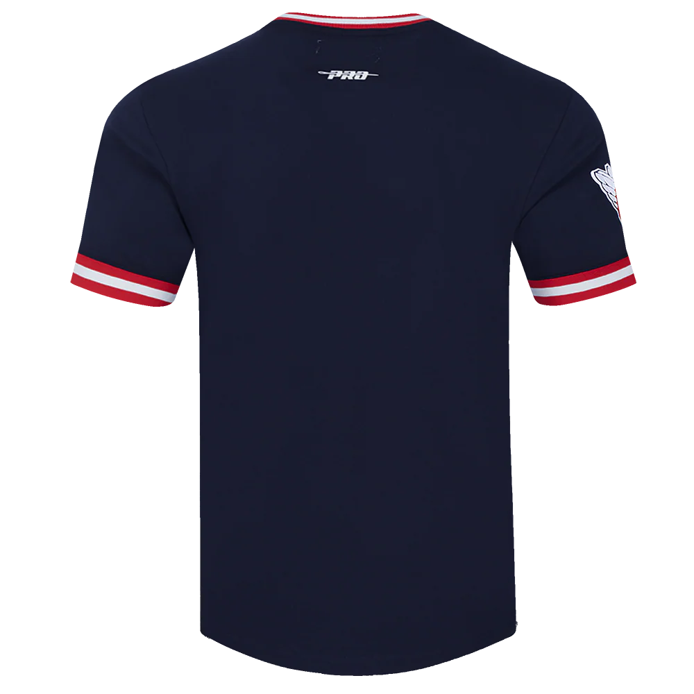 MLB CLEVELAND GUARDIANS RETRO CLASSIC MEN'S TOP (MIDNIGHT NAVY/RED) - Image 3