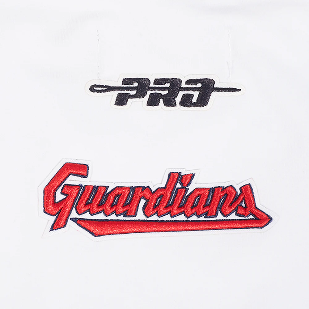 MLB CLEVELAND GUARDIANS CITY RANSOM WOMEN'S SJ BOXY TEE (WHITE) - Image 6