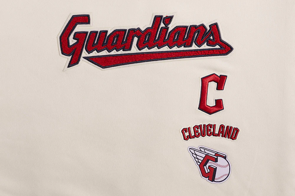 MLB CLEVELAND GUARDIANS RETRO CLASSIC WOMEN'S CREWNECK (EGGSHELL/ MIDNIGHT NAVY) - Image 5