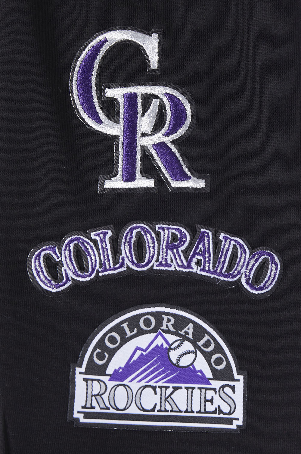 MLB COLORADO ROCKIES RETRO CLASSIC WOMEN'S JERSEY LEGGIN (BLACK) - Image 6