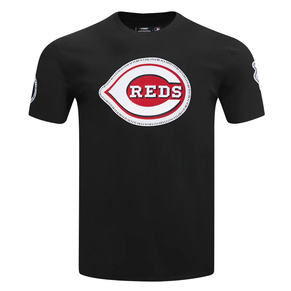 MLB CINCINNATI REDS DIY PICK STITCH MEN'S SJ TEE (BLACK)