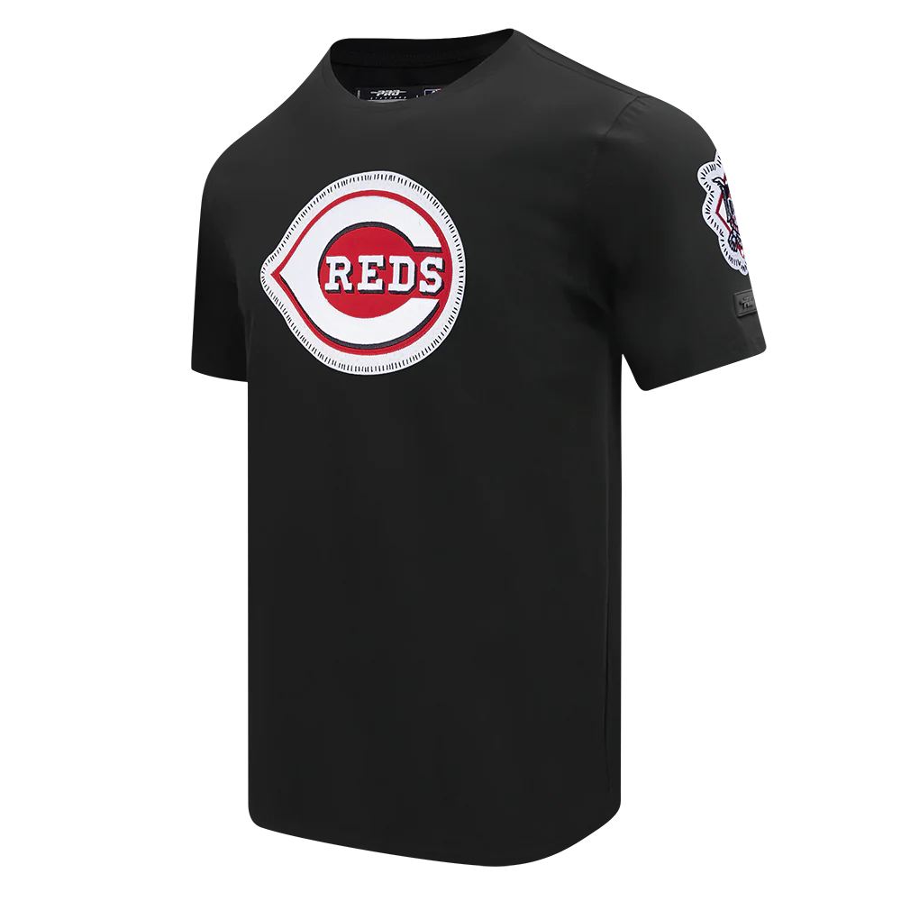 MLB CINCINNATI REDS DIY PICK STITCH MEN'S SJ TEE (BLACK) - Image 2