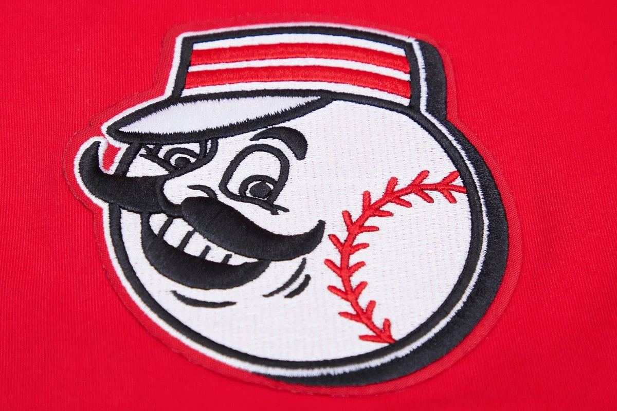 MLB CINCINNATI REDS CLASSIC CHENILLE MEN'S TOP (RED) - Image 7