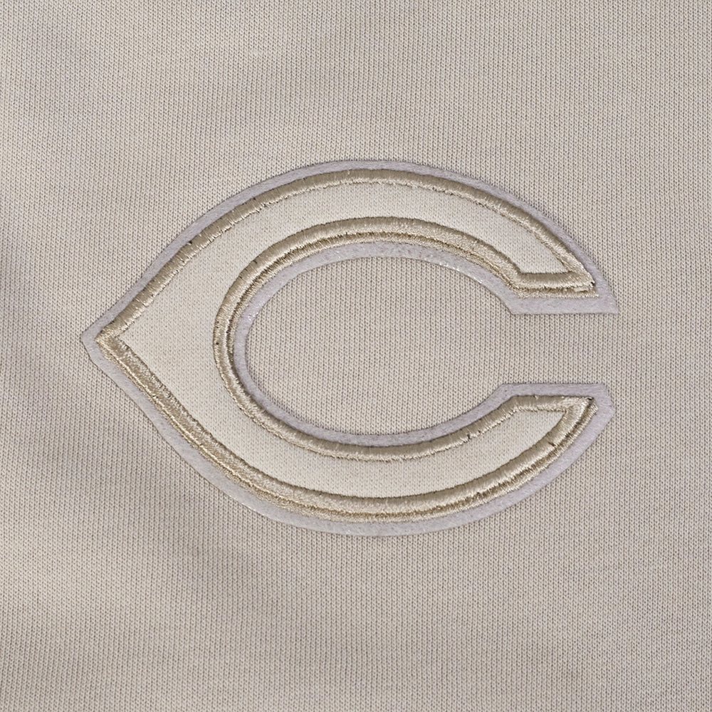 MLB CINCINNATI REDS NEUTRAL FLEECE CREWNECK (TAUPE) - Image 6
