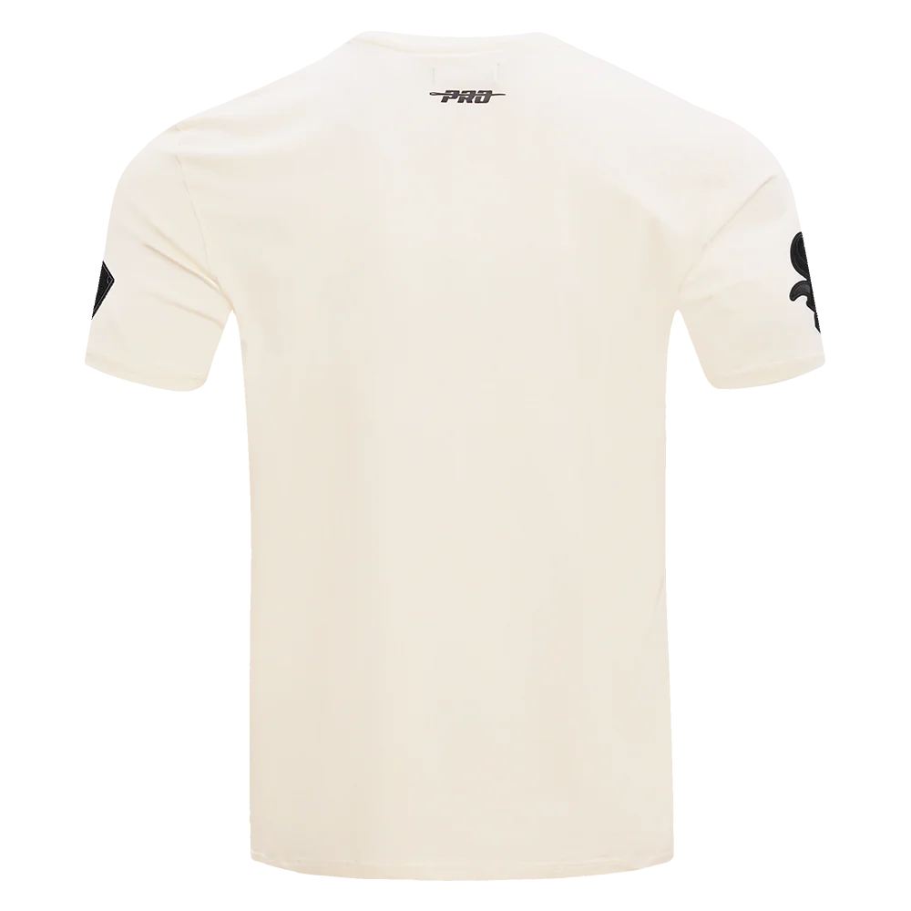 MLB CHICAGO WHITE SOX TRIPLE TONAL SINGLE JERSEY MEN'S TEE (EGGSHELL) - Image 3