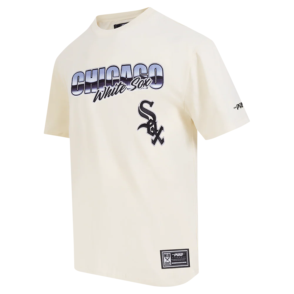 MLB CHICAGO WHITE SOX CHROME MEN'S CJ DROP SHOULDER TEE (EGGSHELL) - Image 2