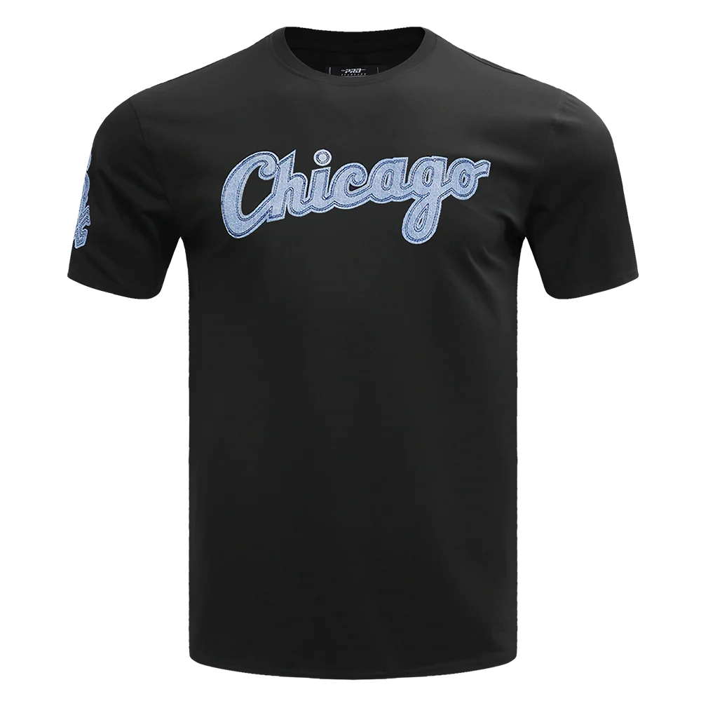 MLB CHICAGO WHITE SOX VARSITY BLUES MEN'S TOP (BLACK)