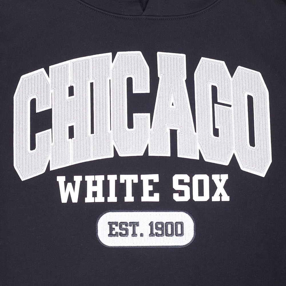 MLB CHICAGO WHITE SOX CITY ARCH MEN'S FLC PO HOODIE (BLACK) - Image 8