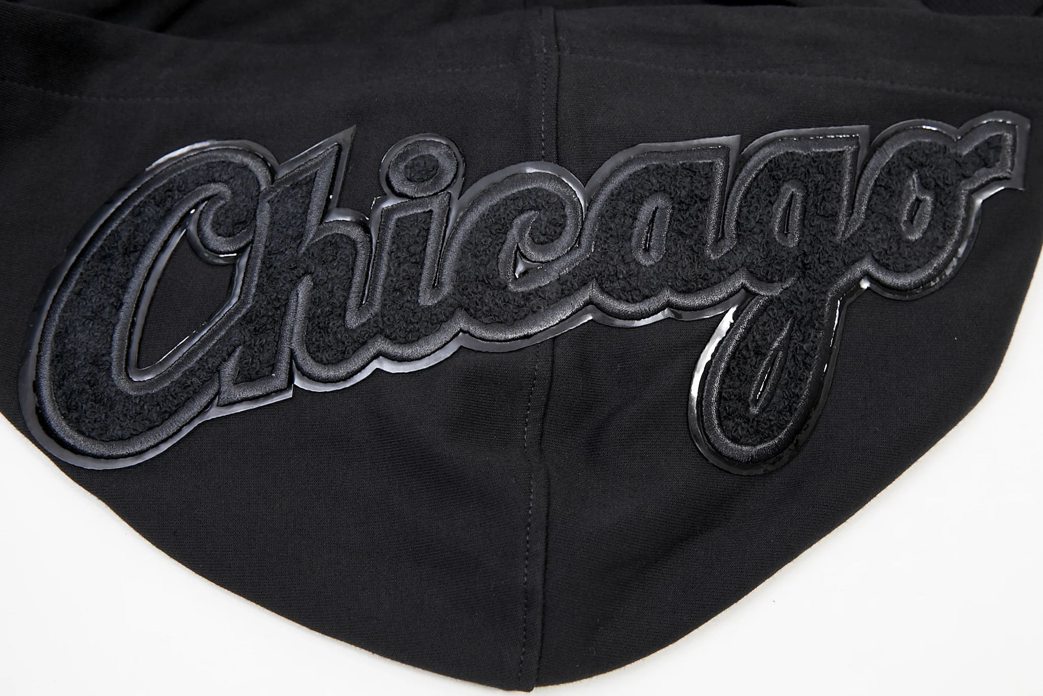 MLB CHICAGO WHITE SOX TRIPLE BLACK LOGO HOODIE (BLACK) - Image 9
