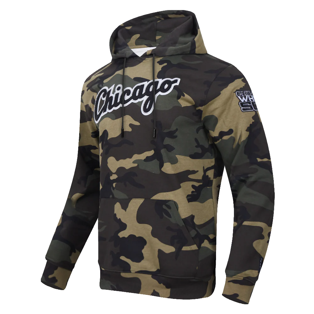 MLB CHICAGO WHITE SOX LOGO PRO TEAM HOODIE CAMO (CAMO) - Image 2