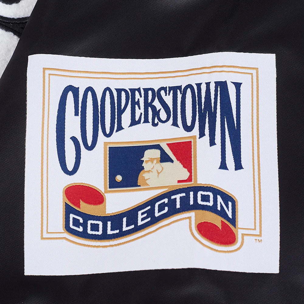 MLB CHICAGO WHITE SOX BEST OF MEN'S RIB SATIN JACKET (BLACK) - Image 6