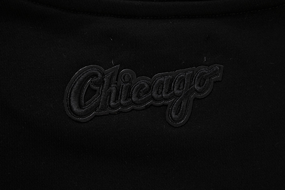 MLB CHICAGO WHITE SOX TRIPLE BLACK WOMEN'S CREWNECK (TRIPLE BLACK) - Image 5