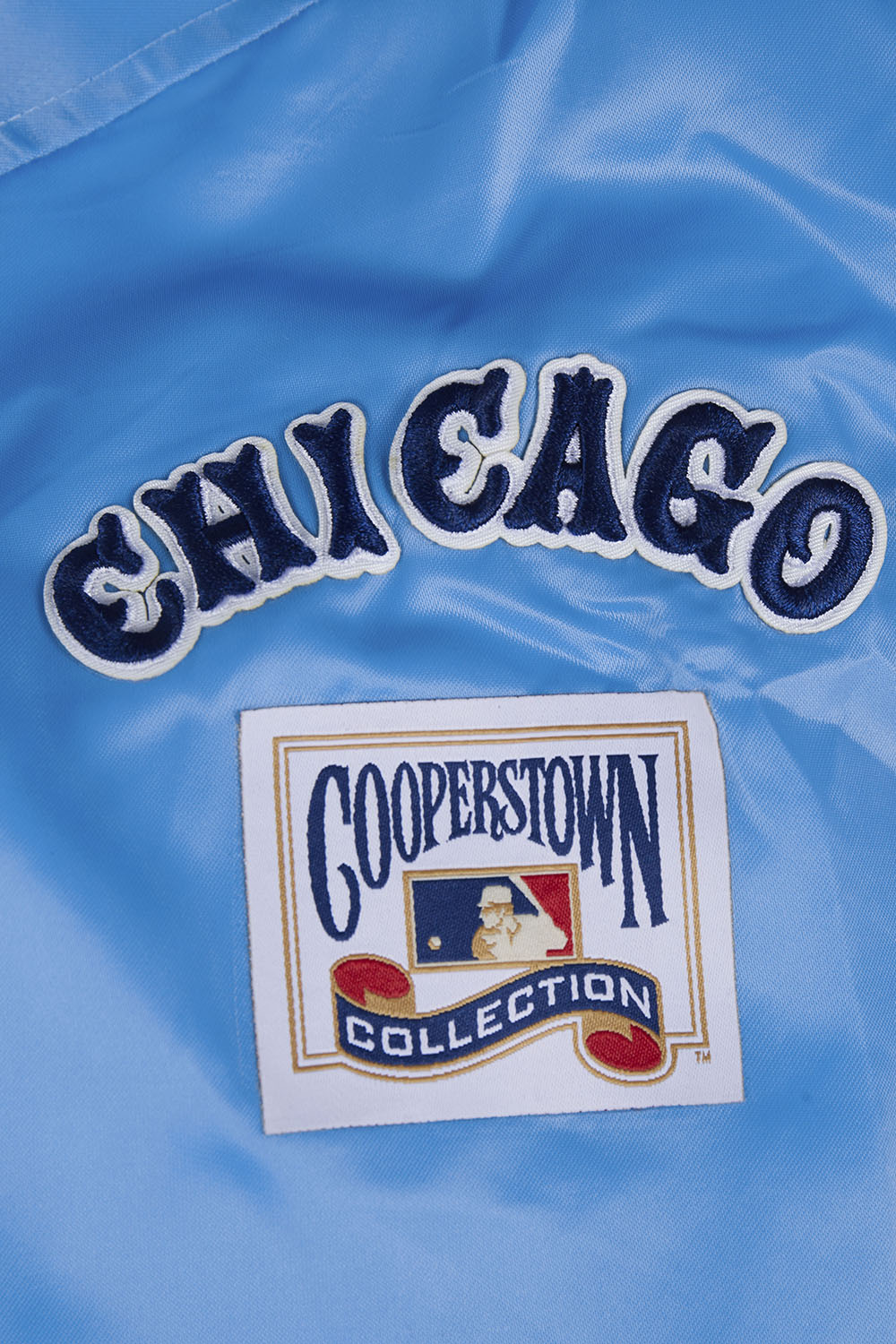MLB CHICAGO WHITE SOX RETRO CLASSIC WOMEN'S SATIN JACKET (UNIVERSITY BLUE/WHITE) - Image 8