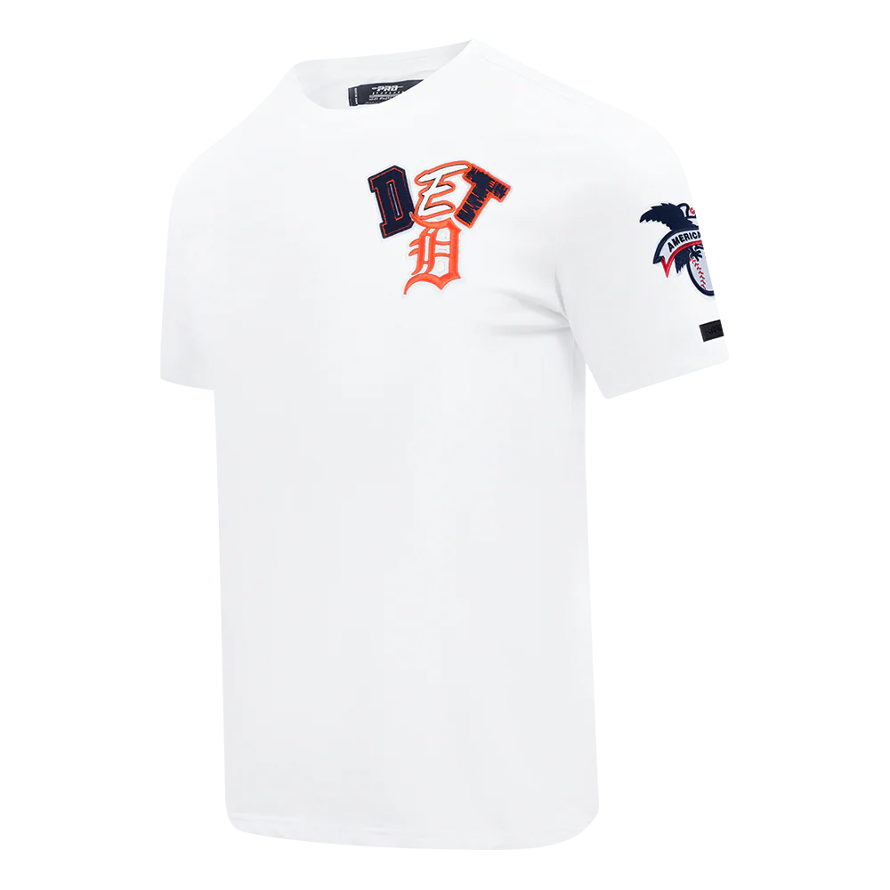 MLB DETROIT TIGERS CITY RANSOM MEN'S SINGLE JERSEY TEE (WHITE) - Image 4