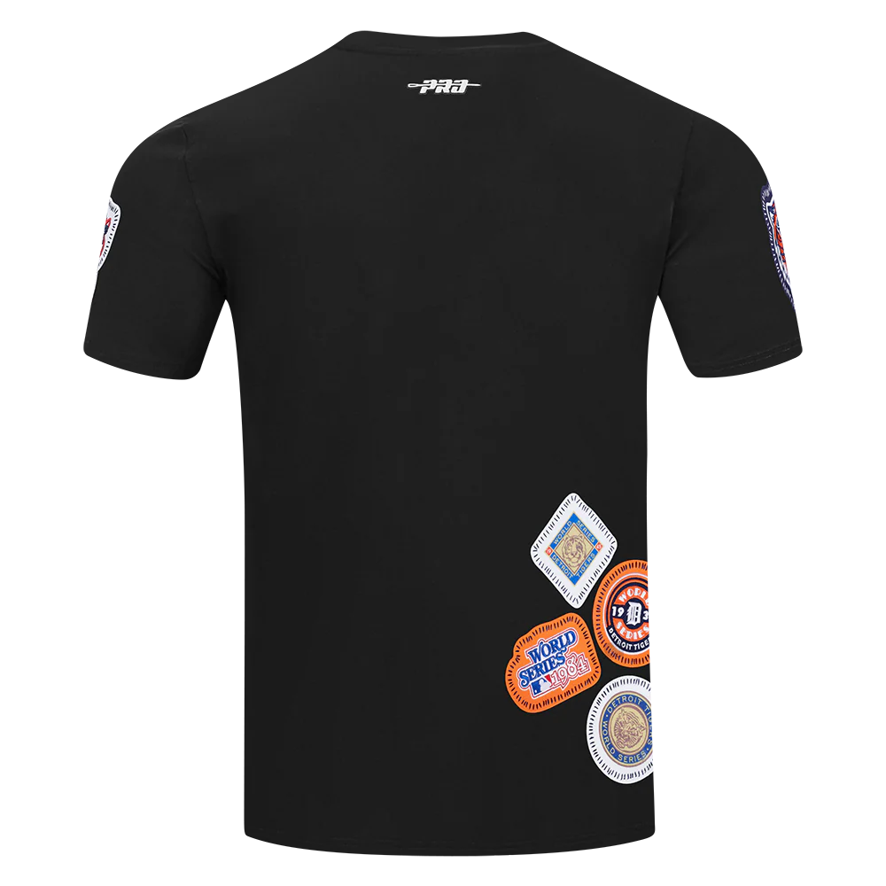 MLB DETROIT TIGERS DIY PICK STITCH MEN'S SINGLE JERSEY TOP (BLACK) - Image 3