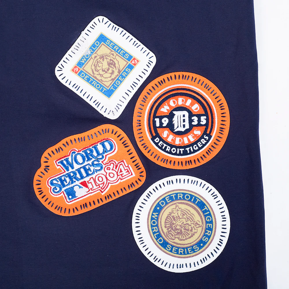 MLB DETROIT TIGERS DIY PICK STITCH MEN'S SINGLE JERSEY TOP (MIDNIGHT NAVY) - Image 8