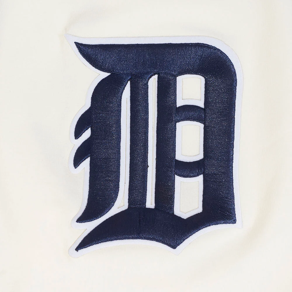 MLB DETROIT TIGERS RETRO CASCADE MEN'S RINGER TOP (EGGSHELL/ MIDNIGHT NAVY) - Image 6
