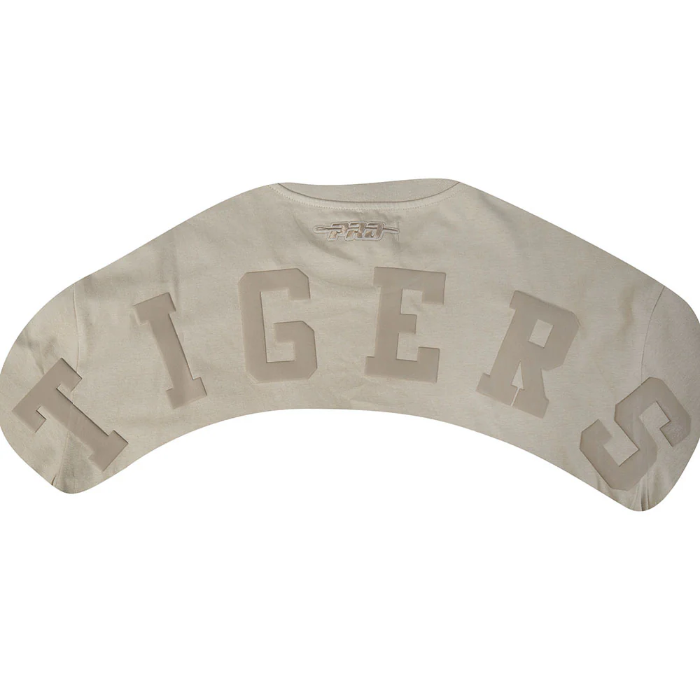MLB DETROIT TIGERS WINGSPAN MEN'S CJ DROP SHOULDER TEE (TAUPE) - Image 7