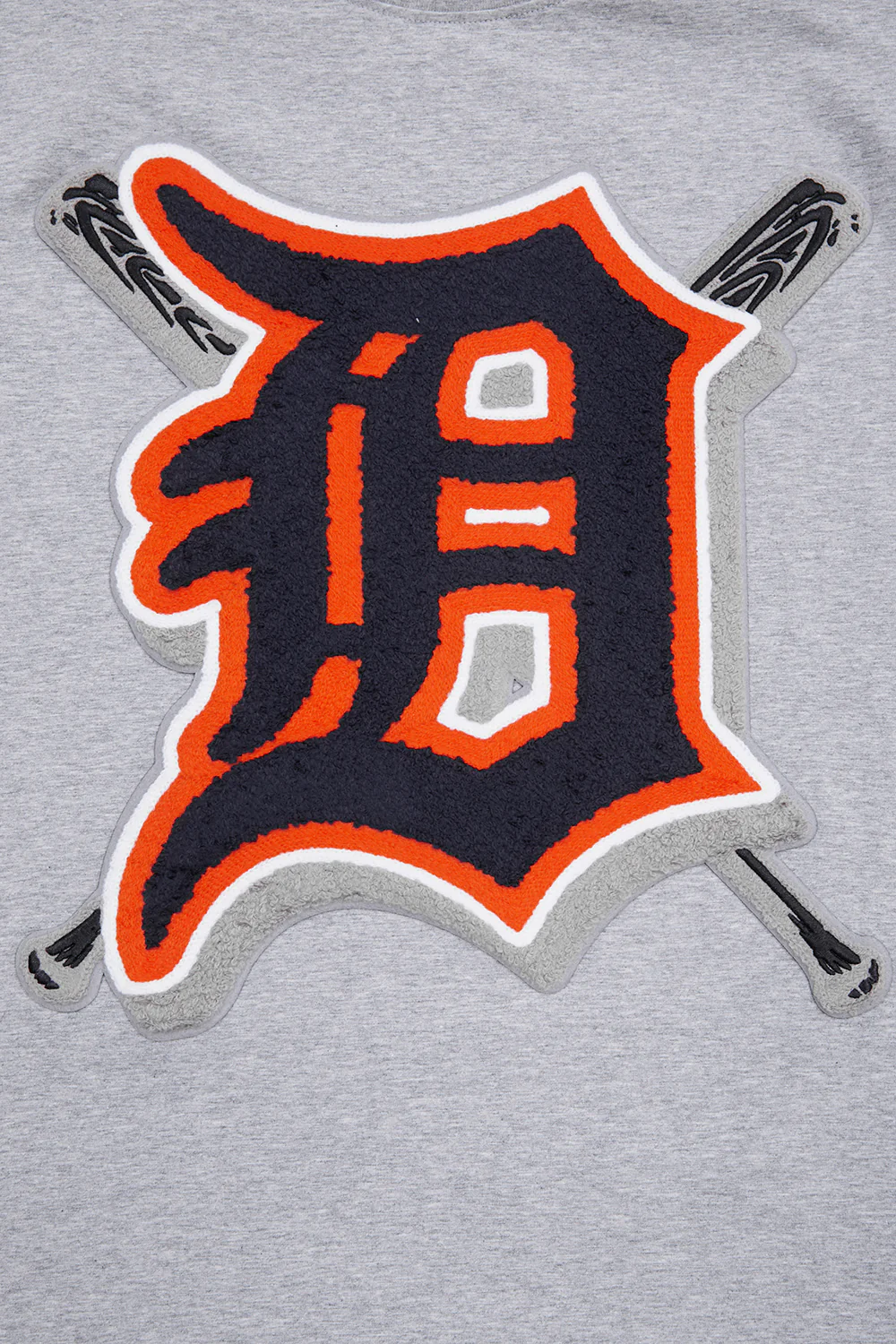 MLB DETROIT TIGERS MASHUP MEN'S TOP (HEATHER GREY) - Image 5