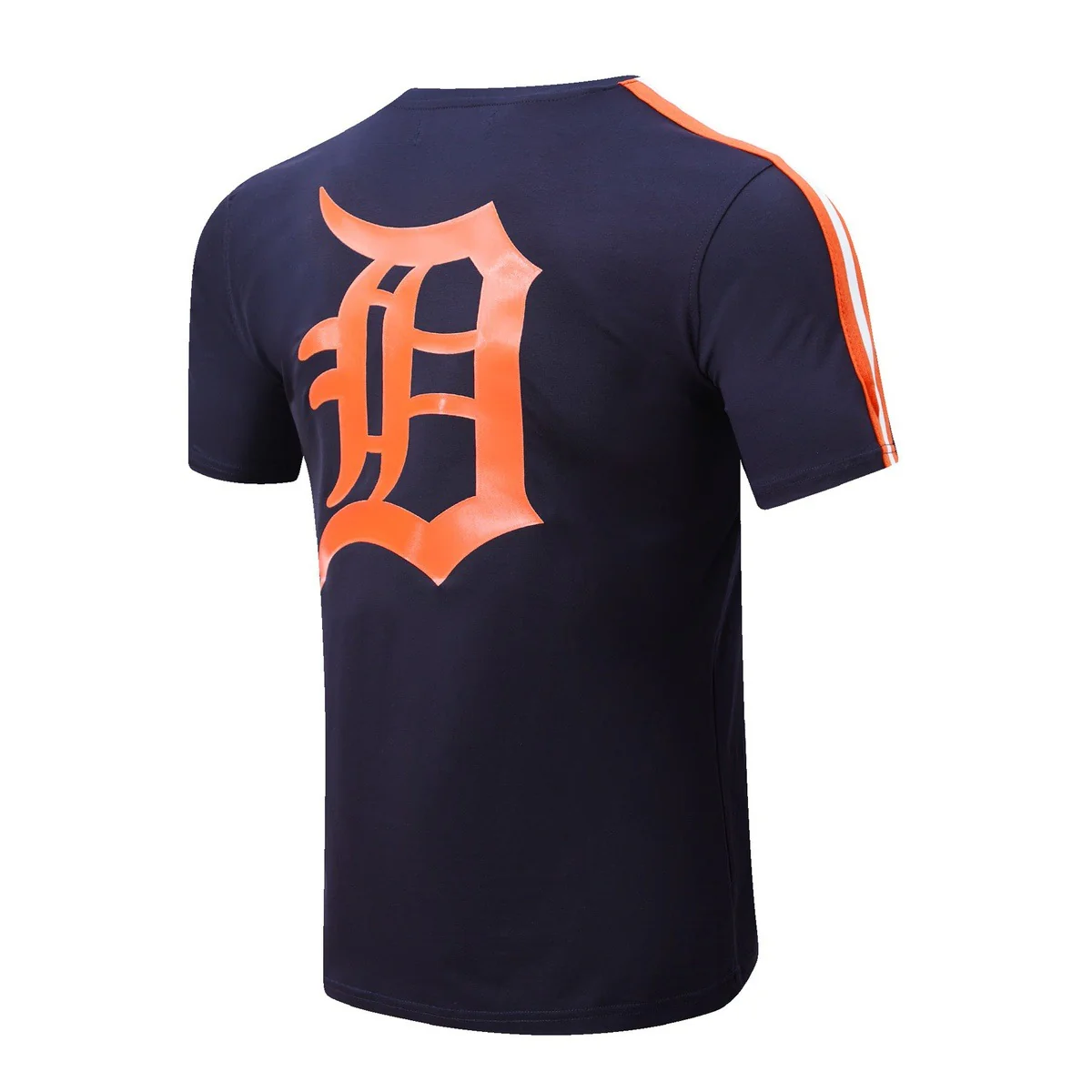 MLB DETROIT TIGERS LOGO PRO TEAM MEN'S TAPING TOP (MIDNIGHT NAVY / ORANGE) - Image 3