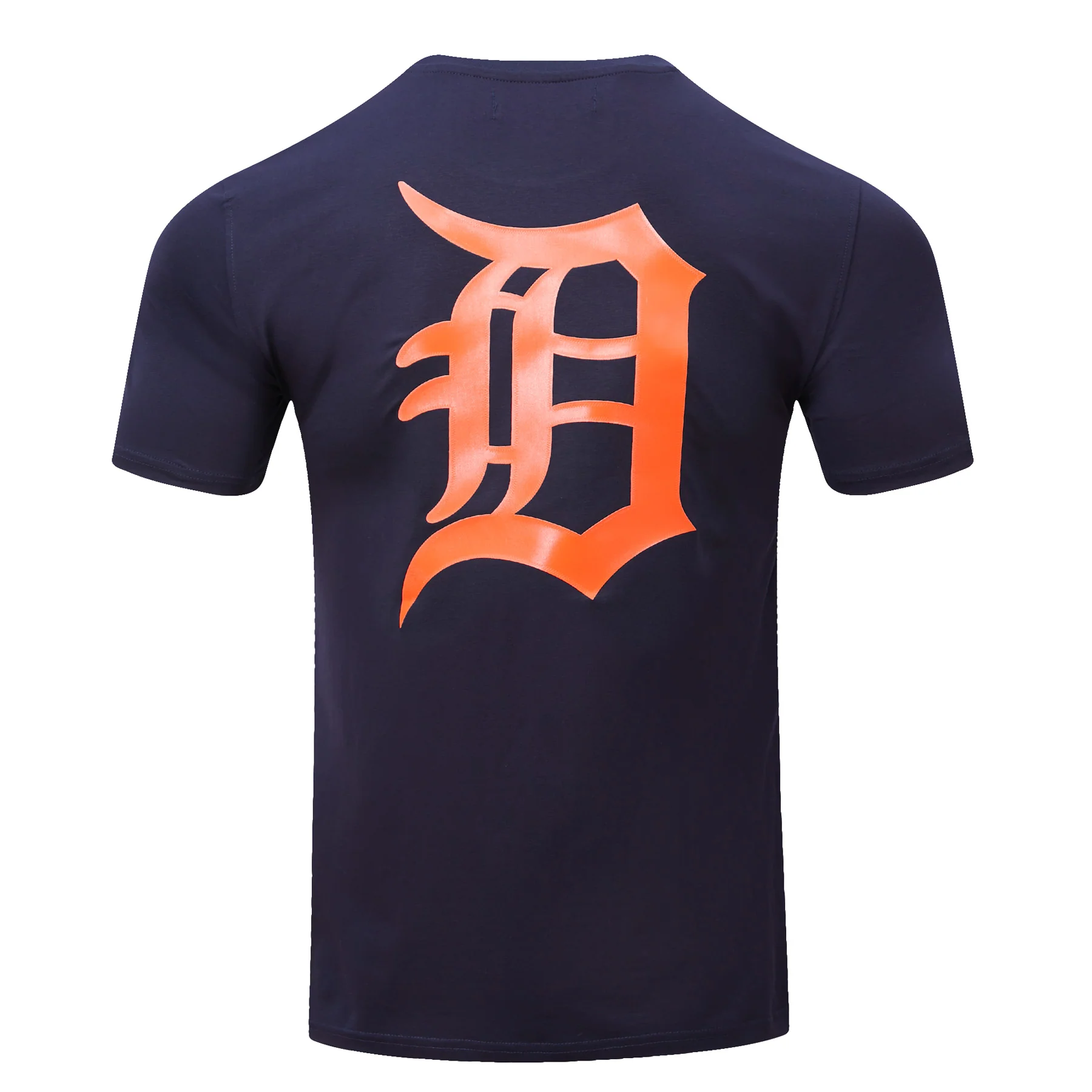 MLB DETROIT TIGERS LOGO PRO TEAM MEN'S TAPING TOP (MIDNIGHT NAVY / ORANGE) - Image 4