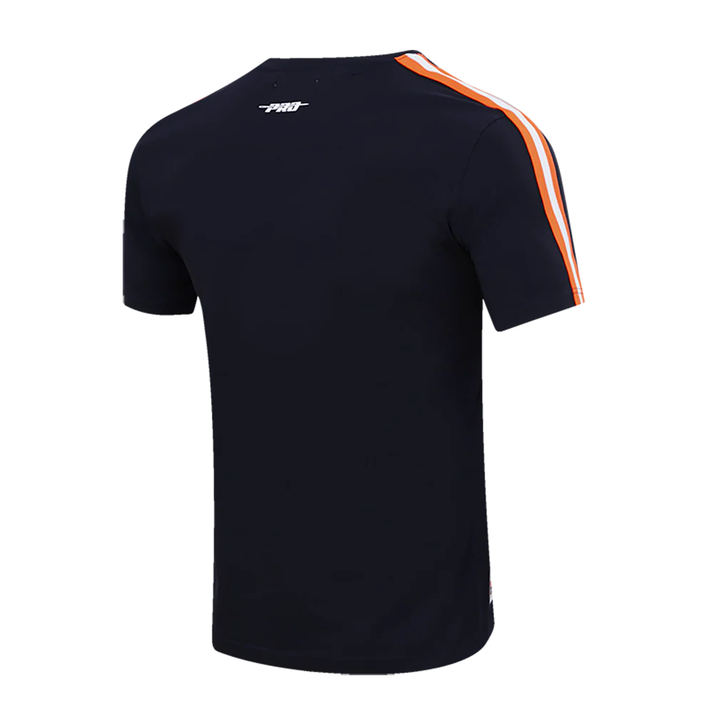 MLB DETROIT TIGERS RETRO CLASSIC MEN'S STRIPED TOP (MIDNIGHT NAVY/ORANGE/MIDNIGHT NAVY) - Image 3
