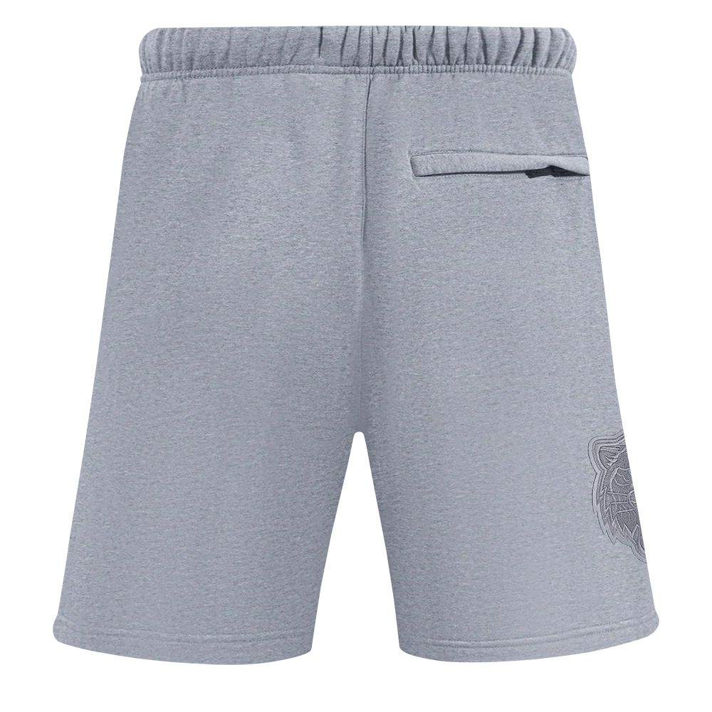 MLB DETROIT TIGERS NEUTRAL MEN'S SHORT (DARK HEATHER GRAY) - Image 4