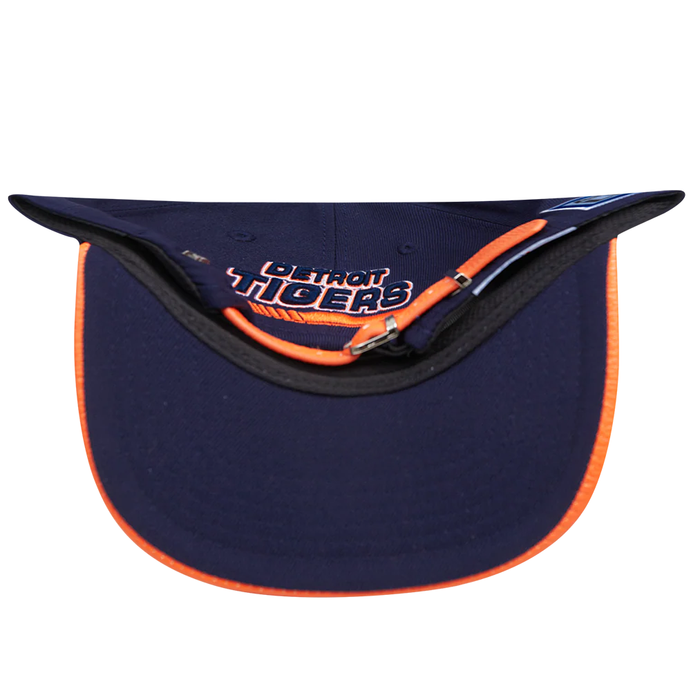 MLB DETROIT TIGERS FAST LANE STRAPBACK HAT (MIDNIGHT NAVY) - Image 7