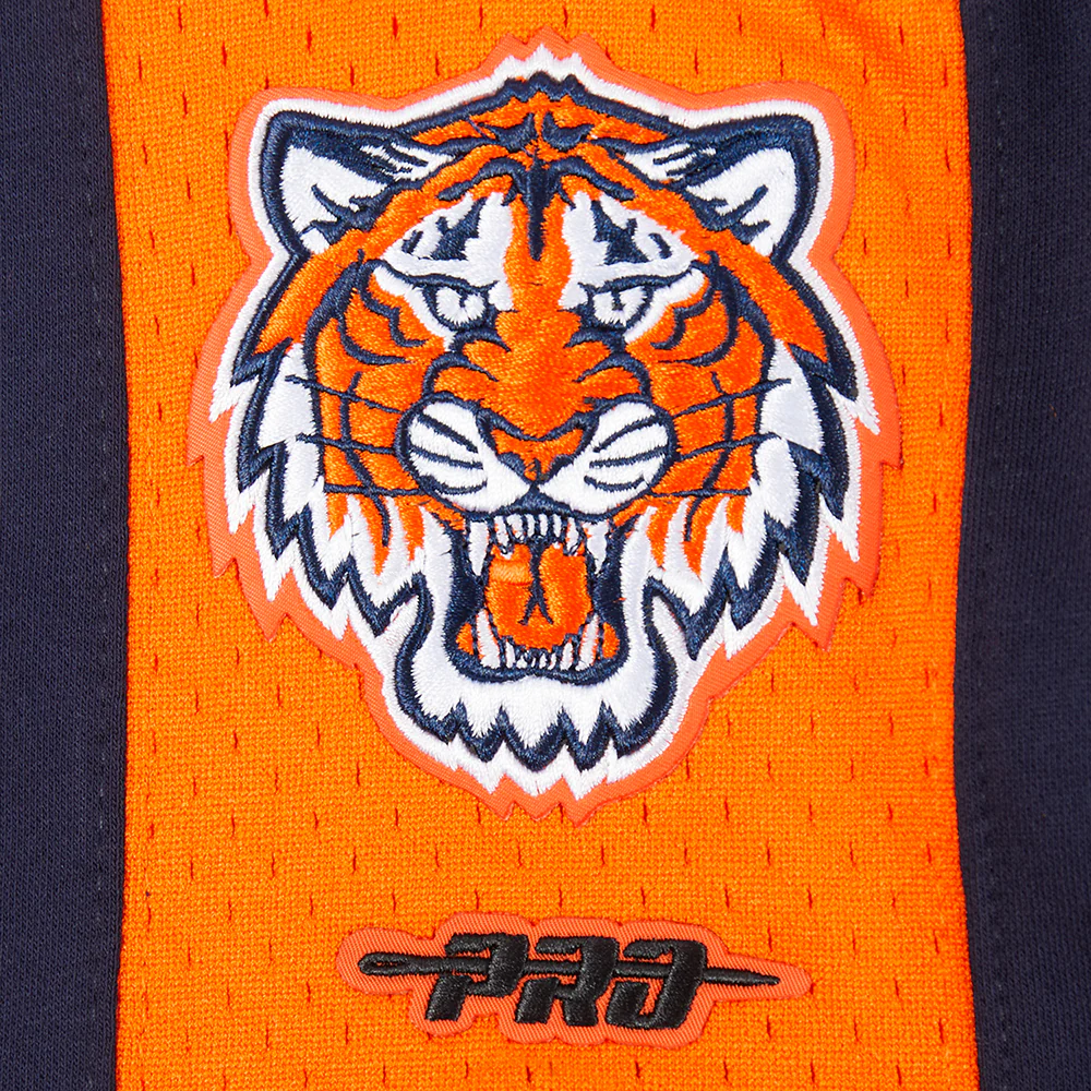 MLB DETROIT TIGERS CLASSIC BIG BOYS FLEECE 2.0 SHORT (MIDNIGHT NAVY/ORANGE) - Image 7