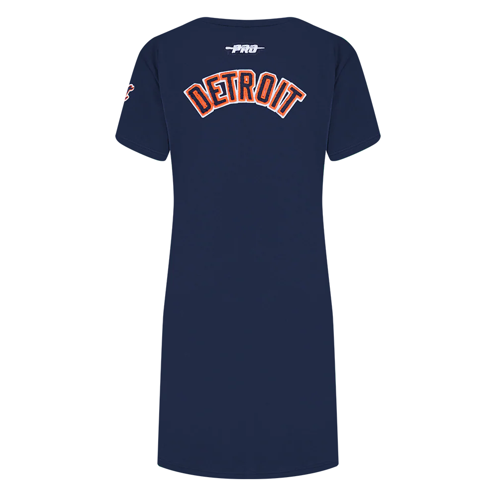 MLB DETROIT TIGERS CLASSIC TODDLER GIRLS TOP DRESS (MIDNIGHT NAVY) - Image 3