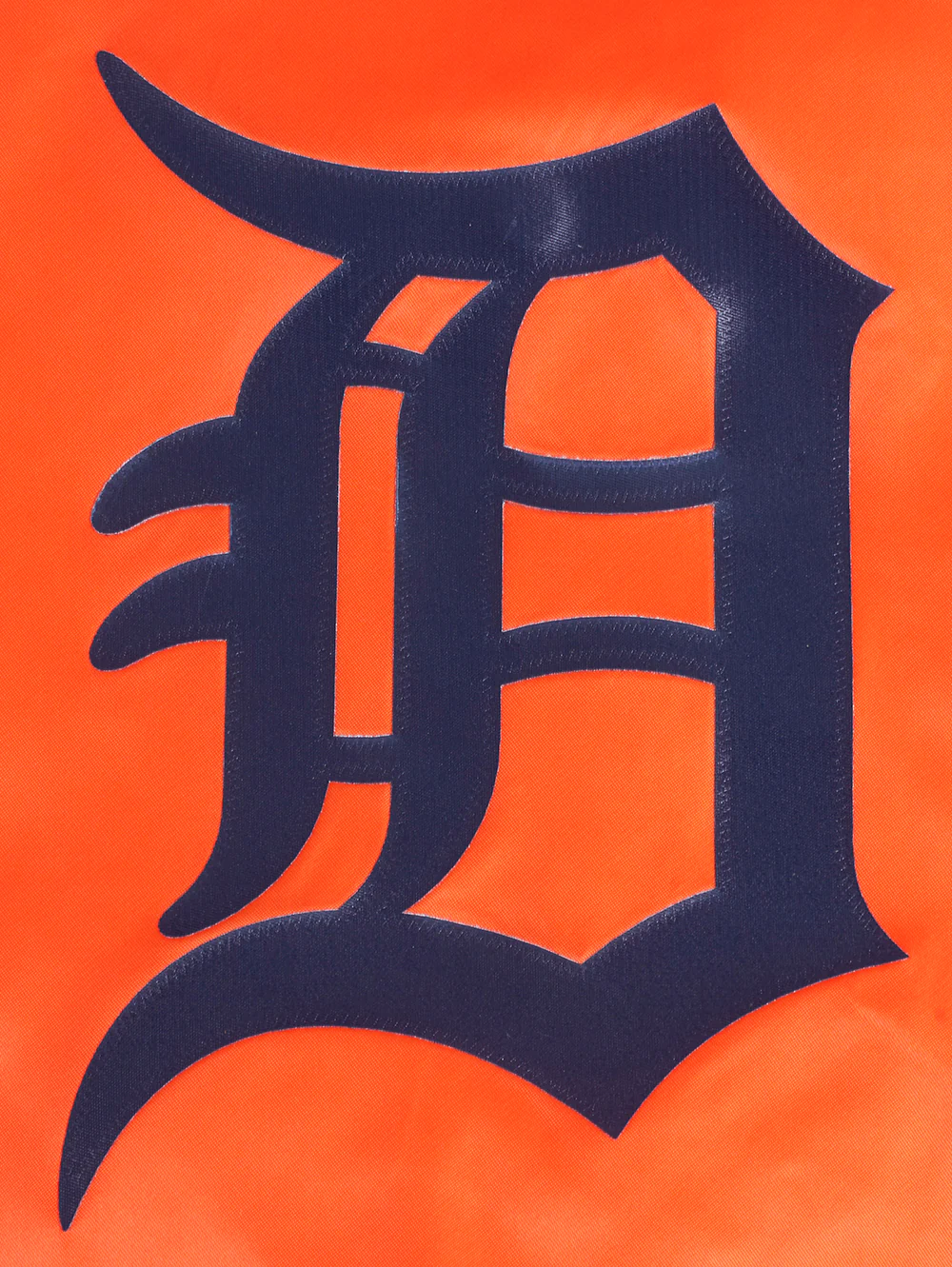 MLB DETROIT TIGERS CLASSIC WOMEN'S SATIN JACKET (ORANGE) - Image 8