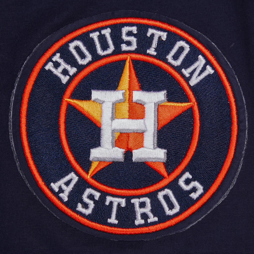 MLB HOUSTON ASTROS SCRIPT TAIL MEN'S TOPS (MIDNIGHT NAVY) - Image 7