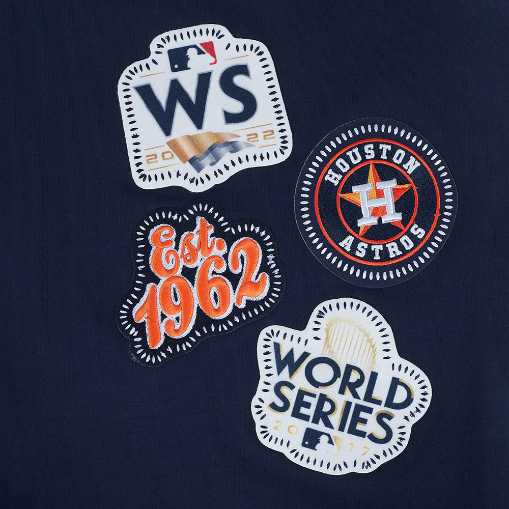 MLB HOUSTON ASTROS DIY PICK STITCH MEN'S SINGLE JERSEY TOP (MIDNIGHT NAVY) - Image 12