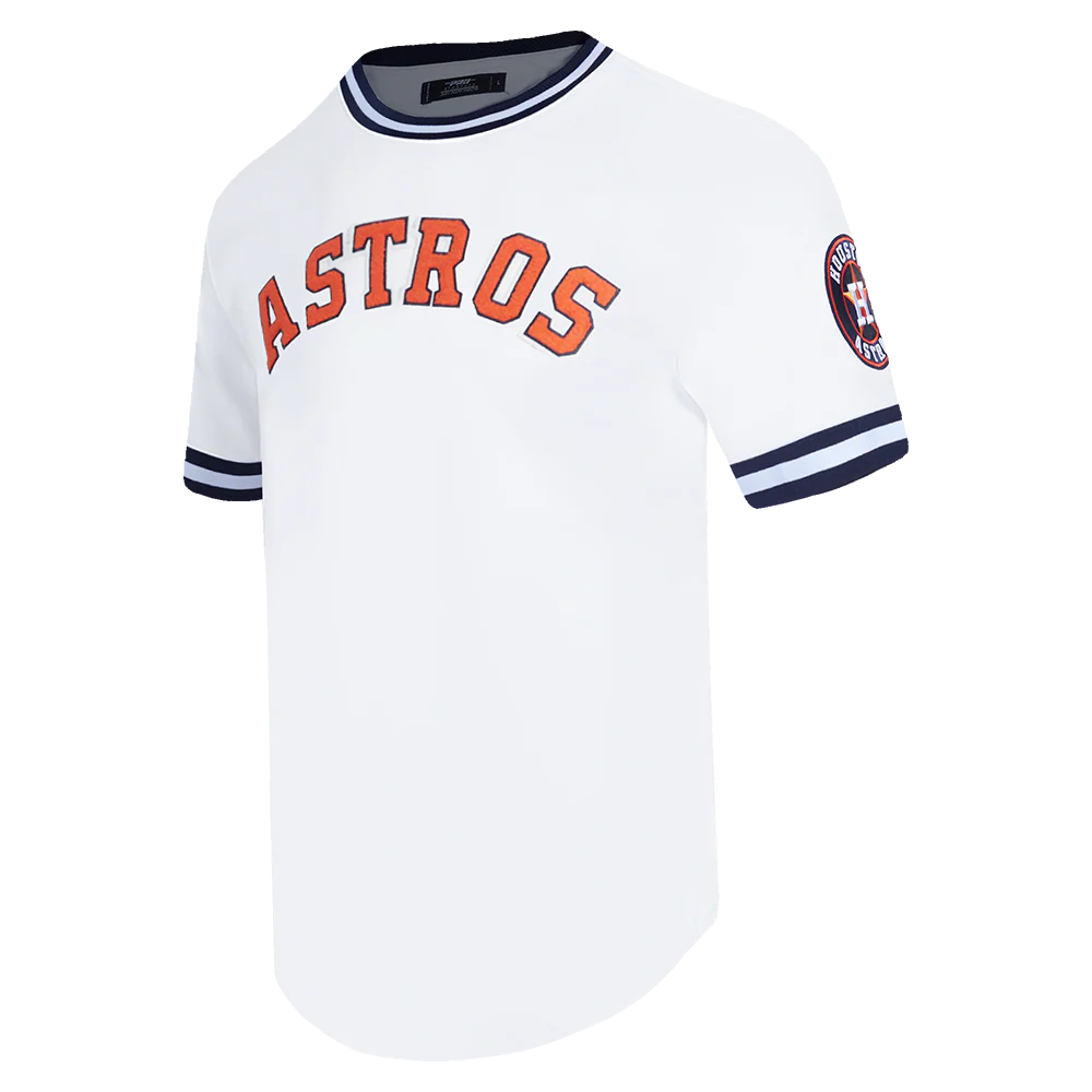 MLB HOUSTON ASTROS CLASSIC CHENILLE MEN'S TOP (WHITE/MIDNIGHT NAVY) - Image 2