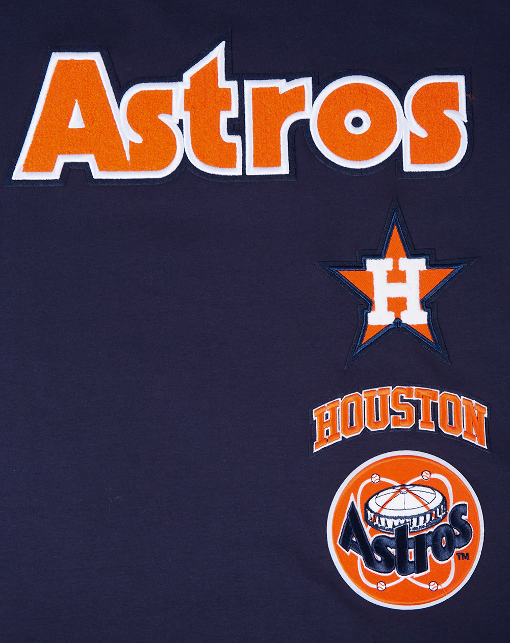 MLB HOUSTON ASTROS RETRO CLASSIC MEN'S TOP (MIDNIGHT NAVY/ORANGE/MIDNIGHT NAVY) - Image 5