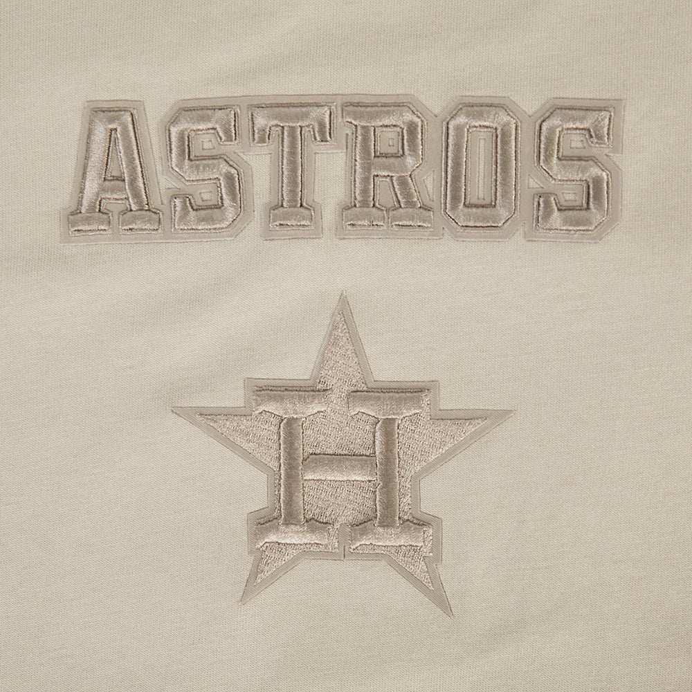 MLB HOUSTON ASTROS WINGSPAN MEN'S DROP SHOULDER LS TEE V2 (TAUPE) - Image 6