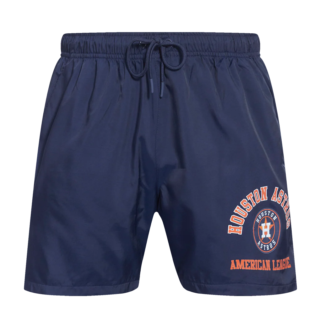 MLB HOUSTON ASTROS AREA CODE MEN'S WOVEN SHORT (MIDNIGHT NAVY) - Image 2