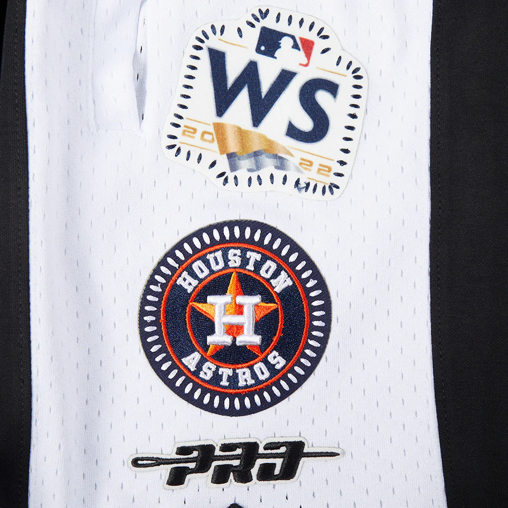 MLB HOUSTON ASTROS DIY PICK STITCH MEN'S DOUBLE KNIT 2.0 SHORT (BLACK) - Image 11