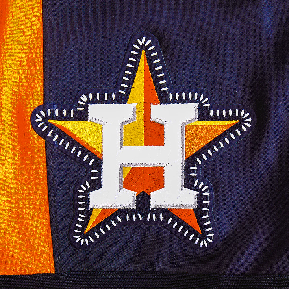 MLB HOUSTON ASTROS DIY PICK STITCH MEN'S DOUBLE KNIT 2.0 SHORT (MIDNIGHT NAVY/ORANGE/MIDNIGHT NAVY) - Image 14