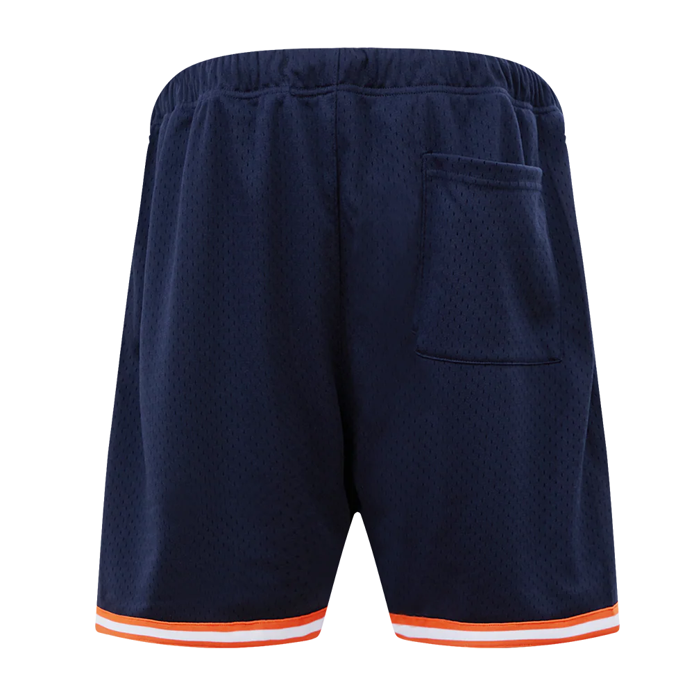 MLB HOUSTON ASTROS RETRO MEN'S MESH SHORT (MIDNIGHT NAVY / ORANGE) - Image 3