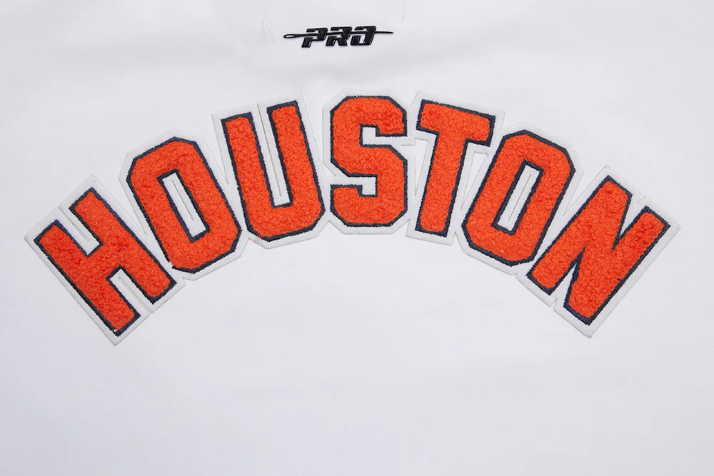 MLB HOUSTON ASTROS CLASSIC WOMEN'S BOXY TOP (WHITE) - Image 5