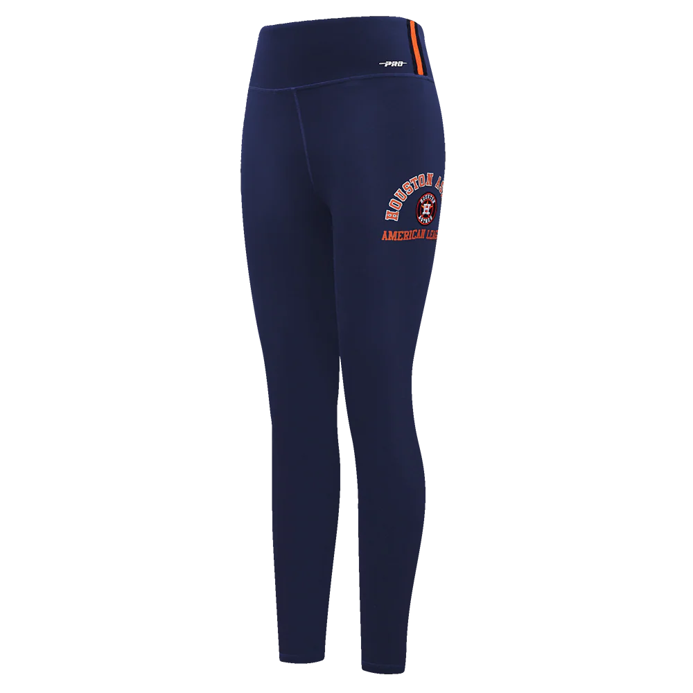 MLB HOUSTON ASTROS AREA CODE WOMEN'S HW JERSEY LEGGING (MIDNIGHT NAVY)